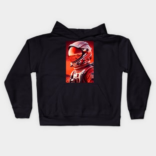 Mars Astronaut T Shirt Kids Hoodie